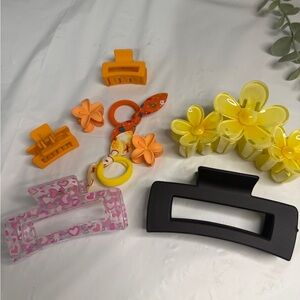 New set of hair clips 1